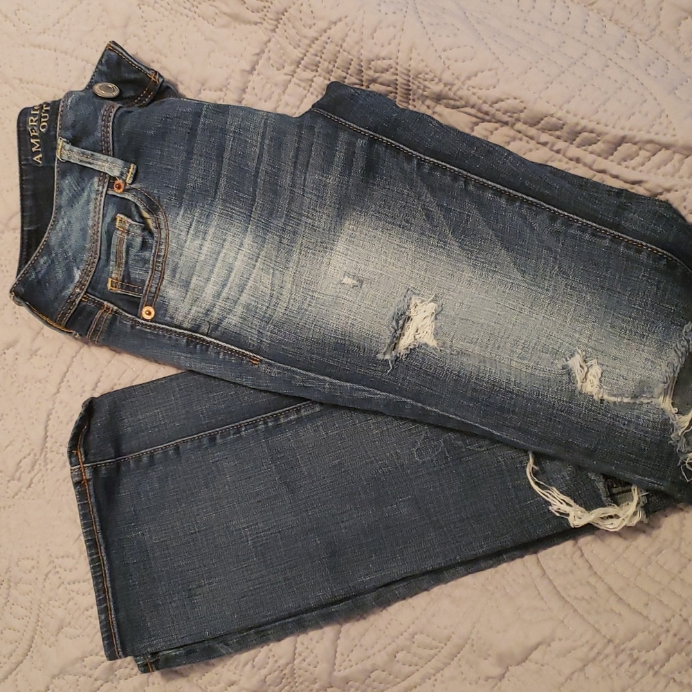 American Eagle Kick Boot Super Stretch Jeans